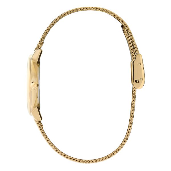 28mm Bee Ultra Slim Gold Mesh Watch - Image 4