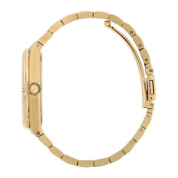 33mm Hexa Green & Gold Bracelet Watch - Image 4