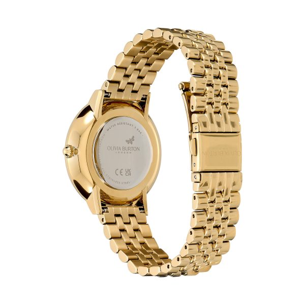 35mm Nova Slim Mushroom & Gold Bracelet Watch - Image 5