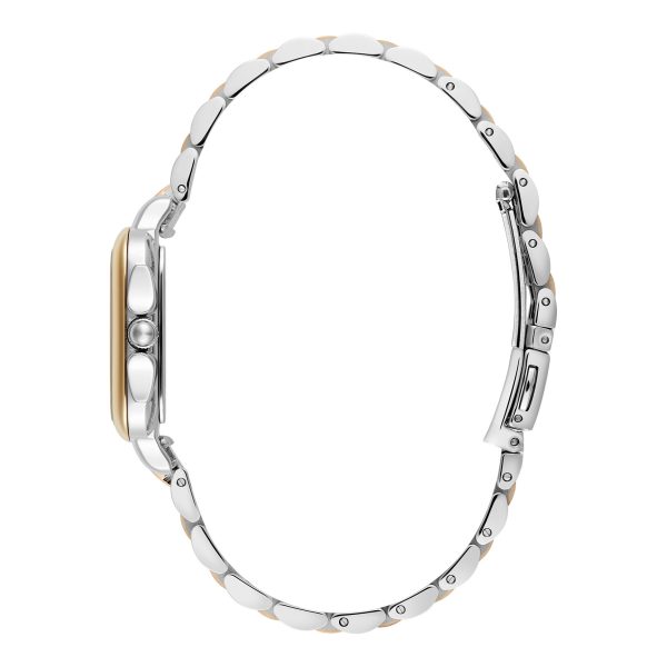 28mm Grosvenor Black & Two Tone Bracelet Watch - Image 4