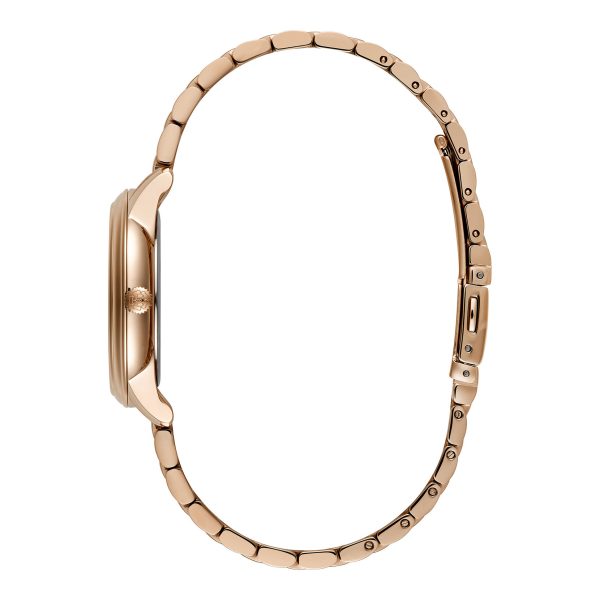 32mm Swirl Mushroom & Rose Gold Bracelet Watch - Image 4