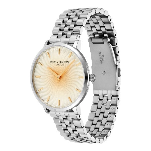 35mm Radiant Sun Ombre & Silver Bracelet Watch - Image 2