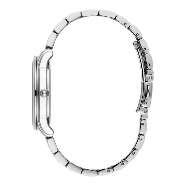 36mm Starlight Color Turquoise & Silver Bracelet Watch - Image 4