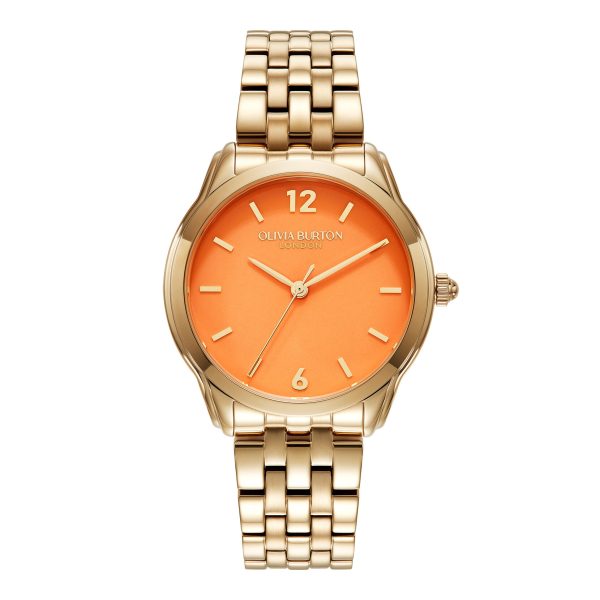 36mm Starlight Color Sweet Mandarin & Gold Bracelet Watch