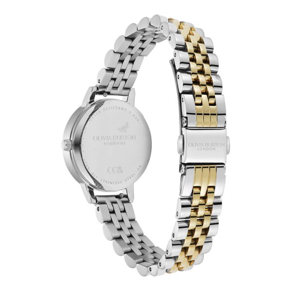 30mm White & Two Tone Bracelet Watch - Image 5
