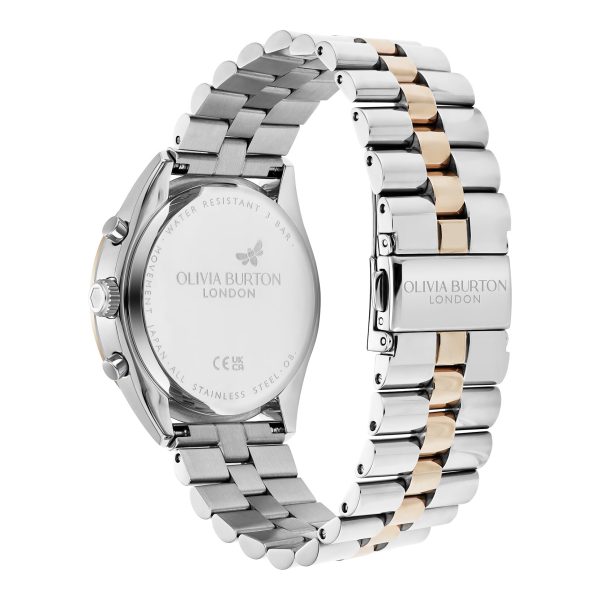 38mm City Classic Multifunction Two Tone Bracelet Watch - Image 5