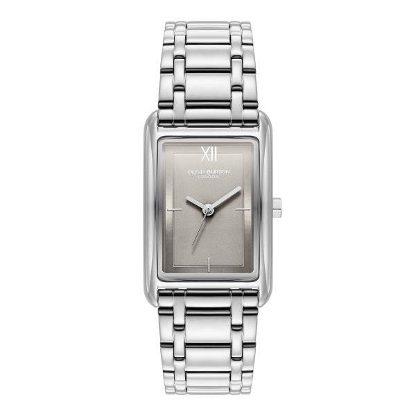 23mm Grove Dove Grey & Silver Bracelet Watch