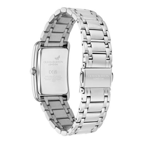 23mm Grove Dove Grey & Silver Bracelet Watch - Image 5