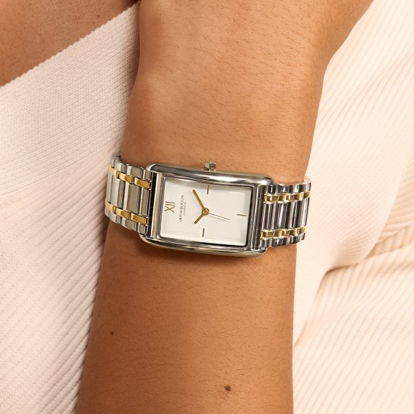 23mm Grove White & Two Tone Bracelet Watch - Image 3