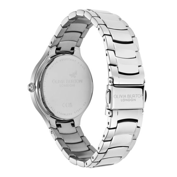 34mm Lea Light Blush & Silver Bracelet Watch - Image 5