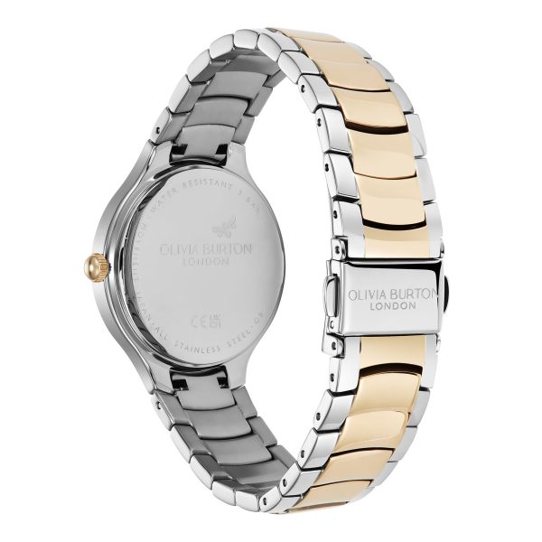 34mm Lea White & Two Tone Bracelet Watch - Image 5