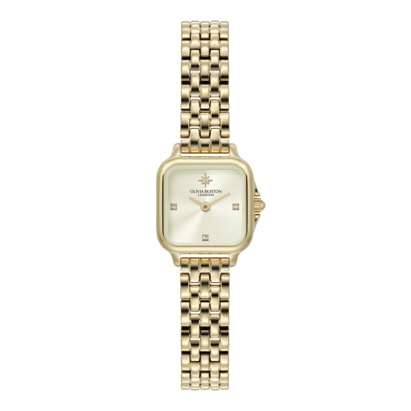 20mm Mini Grosvenor Ivory & Gold Bracelet Watch