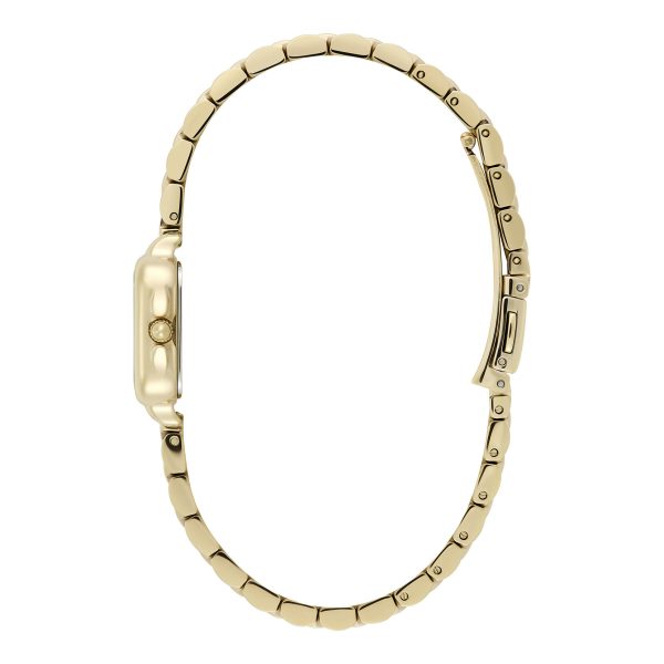 20mm Mini Grosvenor Ivory & Gold Bracelet Watch - Image 4