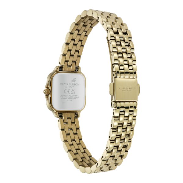 20mm Mini Grosvenor Ivory & Gold Bracelet Watch - Image 5