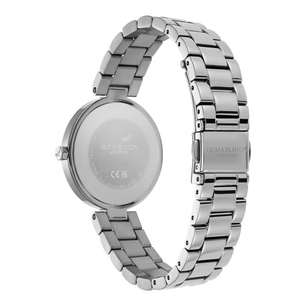 32mm Dimension T-Bar Mellow Rose & Silver Bracelet Watch - Image 5