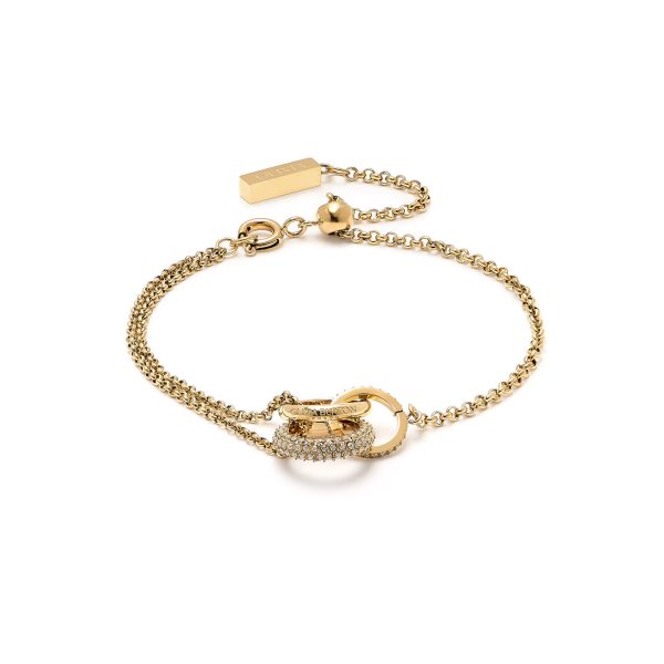 Entwine Gold Bracelet - Image 2