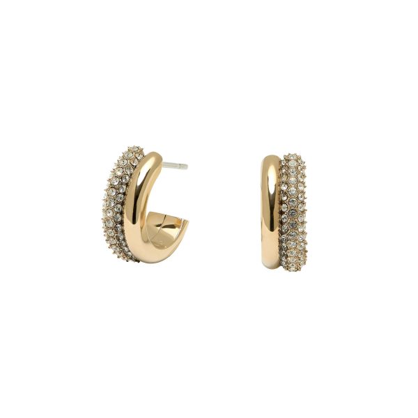 Entwine Gold Hoop Earrings