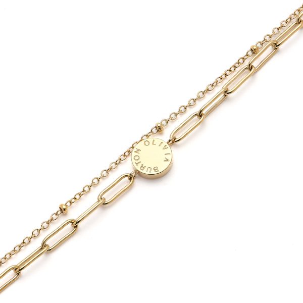 Illusion Gold Stacking Bracelet - Image 4