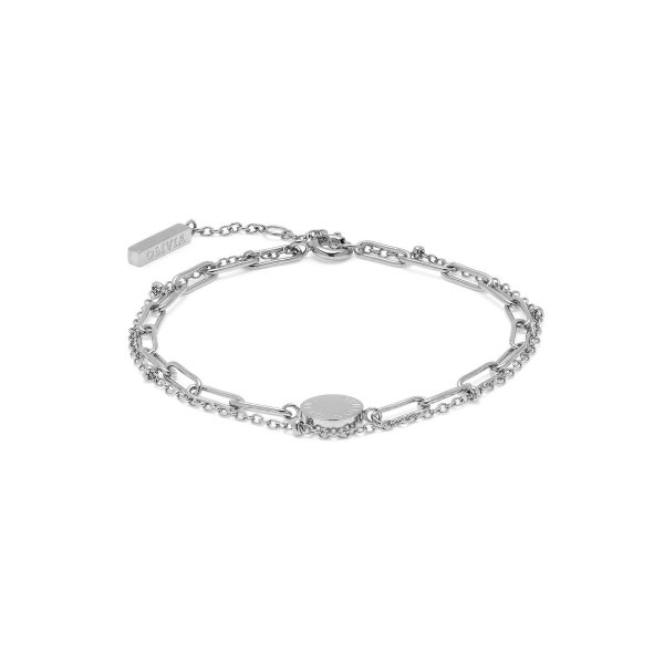 Illusion Silver Stacking Bracelet - Image 2