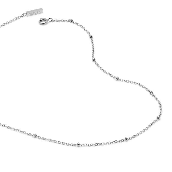 Illusion Silver Stacking Necklace Set - Image 5