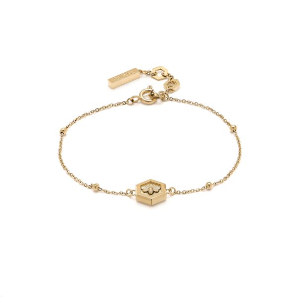 Minima Bee Gold Bracelet - Image 2