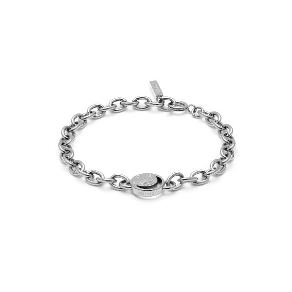 Celestial Sun Silver Tone Bracelet - Image 2