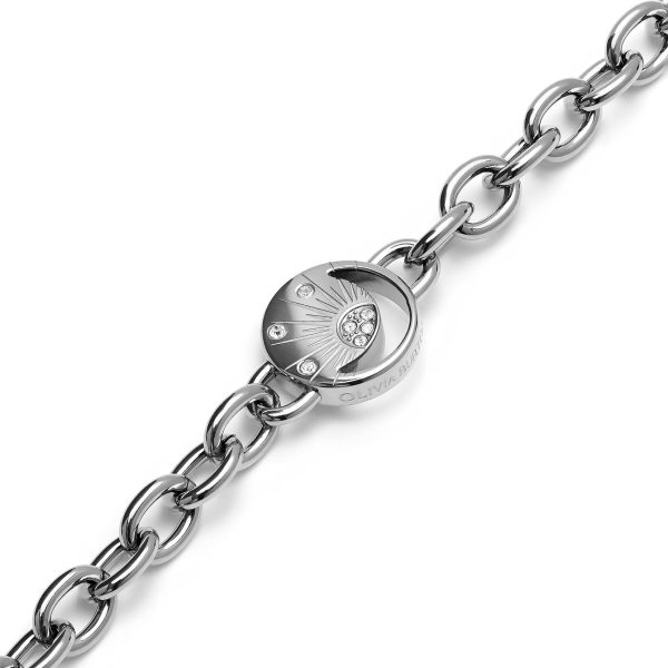 Celestial Sun Silver Tone Bracelet - Image 4