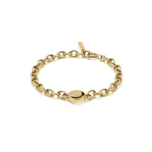 Celestial Sun Gold Plated Bracelet - Image 2