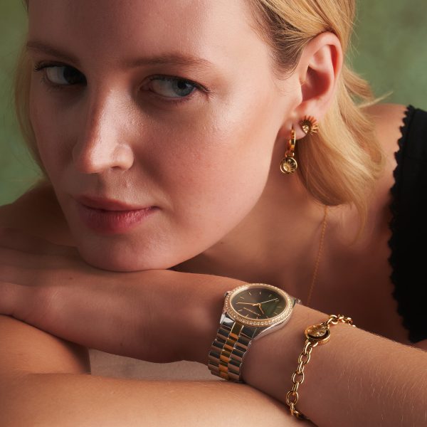 Celestial Sun Gold Plated Bracelet - Image 5