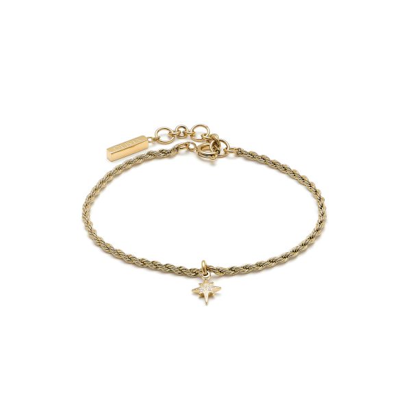 Ever Stacked Gold Plated Multi-Chain Bracelet - Image 4