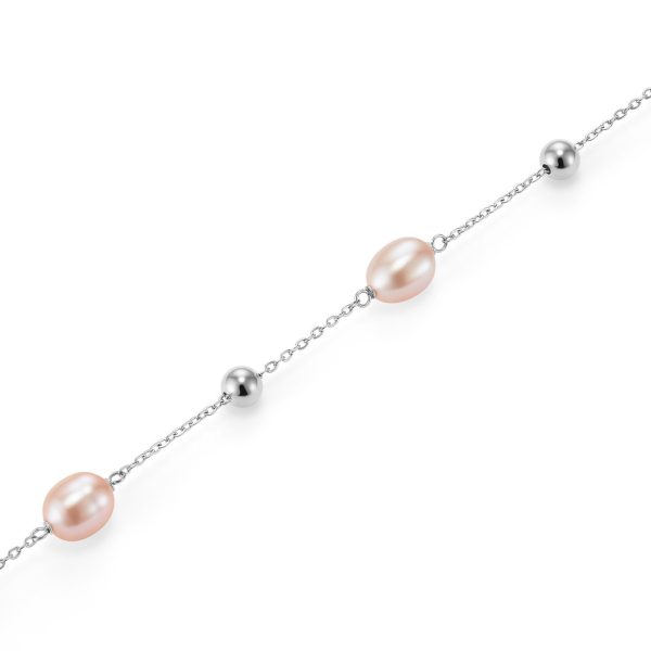 By The Sea Pearl Silver Tone Bracelet - Image 4