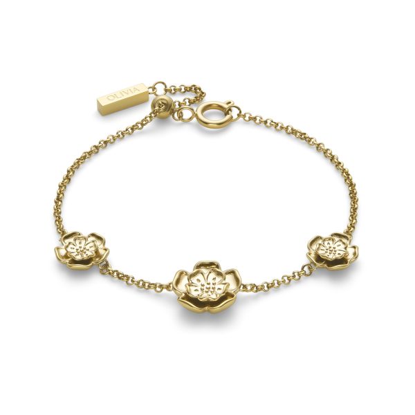 Tudor Rose Gold Plated Bracelet - Image 2