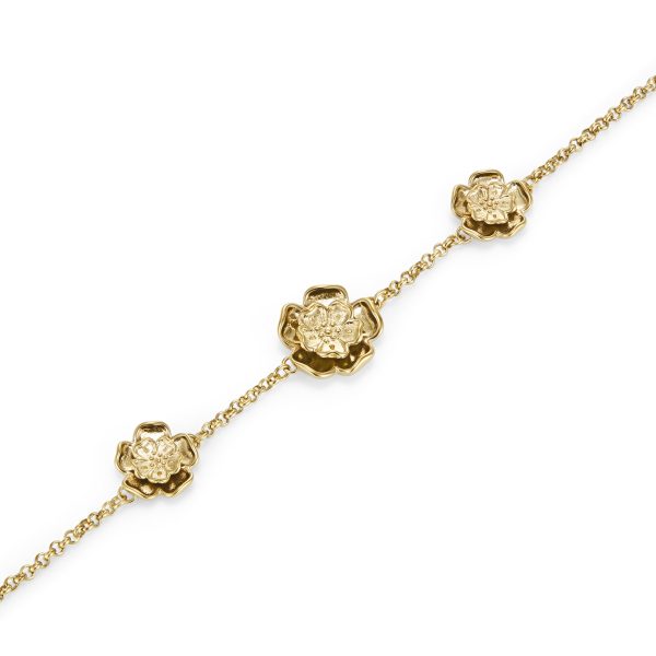 Tudor Rose Gold Plated Bracelet - Image 4