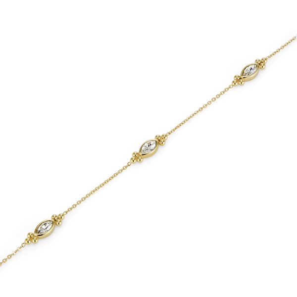 Dainty Gold Plated Bracelet - Image 4