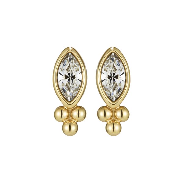 Dainty Gold Plated Stud Earrings