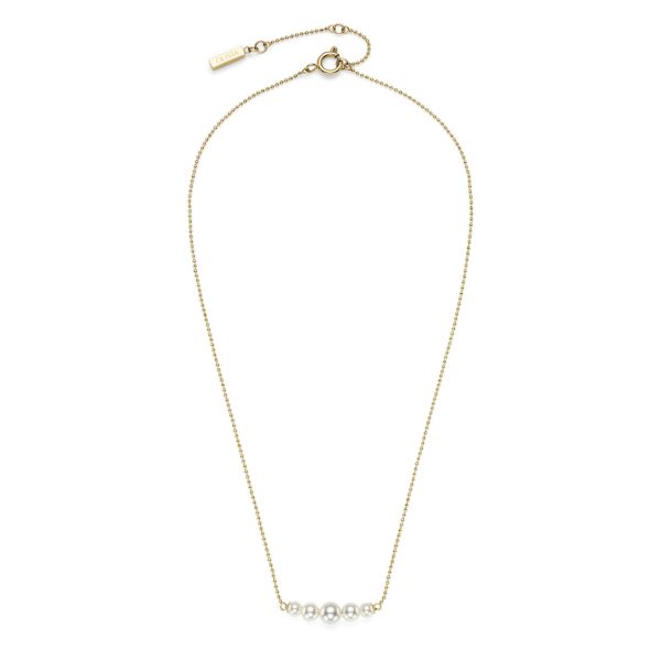 Pearls & Beads Gold Plated Necklace - Image 2