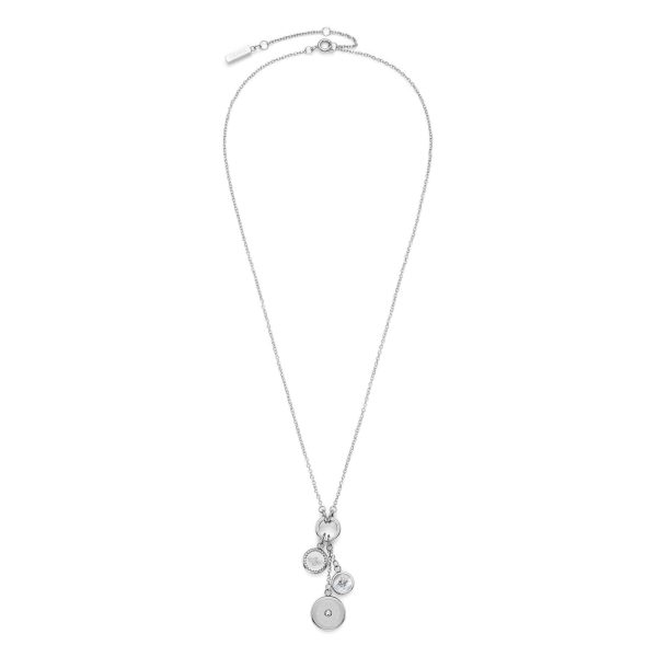 Bee and North Star Silver Tone Charm Necklace - Image 2