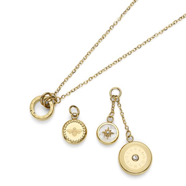 Bee and North Star Gold Plated Charm Necklace - Image 5